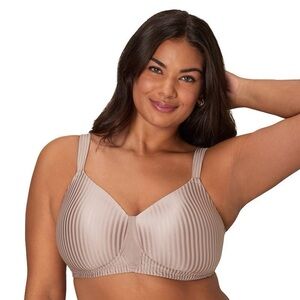 Playtex Wireless Bra Perfectly Smooth Full-Coverage T-Shirt Bra, Full Figures